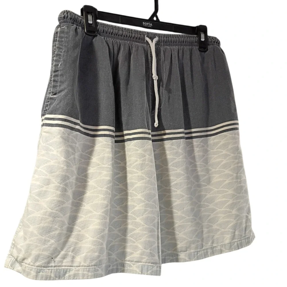 Men's Coop‎ Select Athletic 100% Cotton Lightweight Shorts Size XXL Black Gray